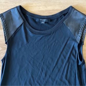 All saints black dress